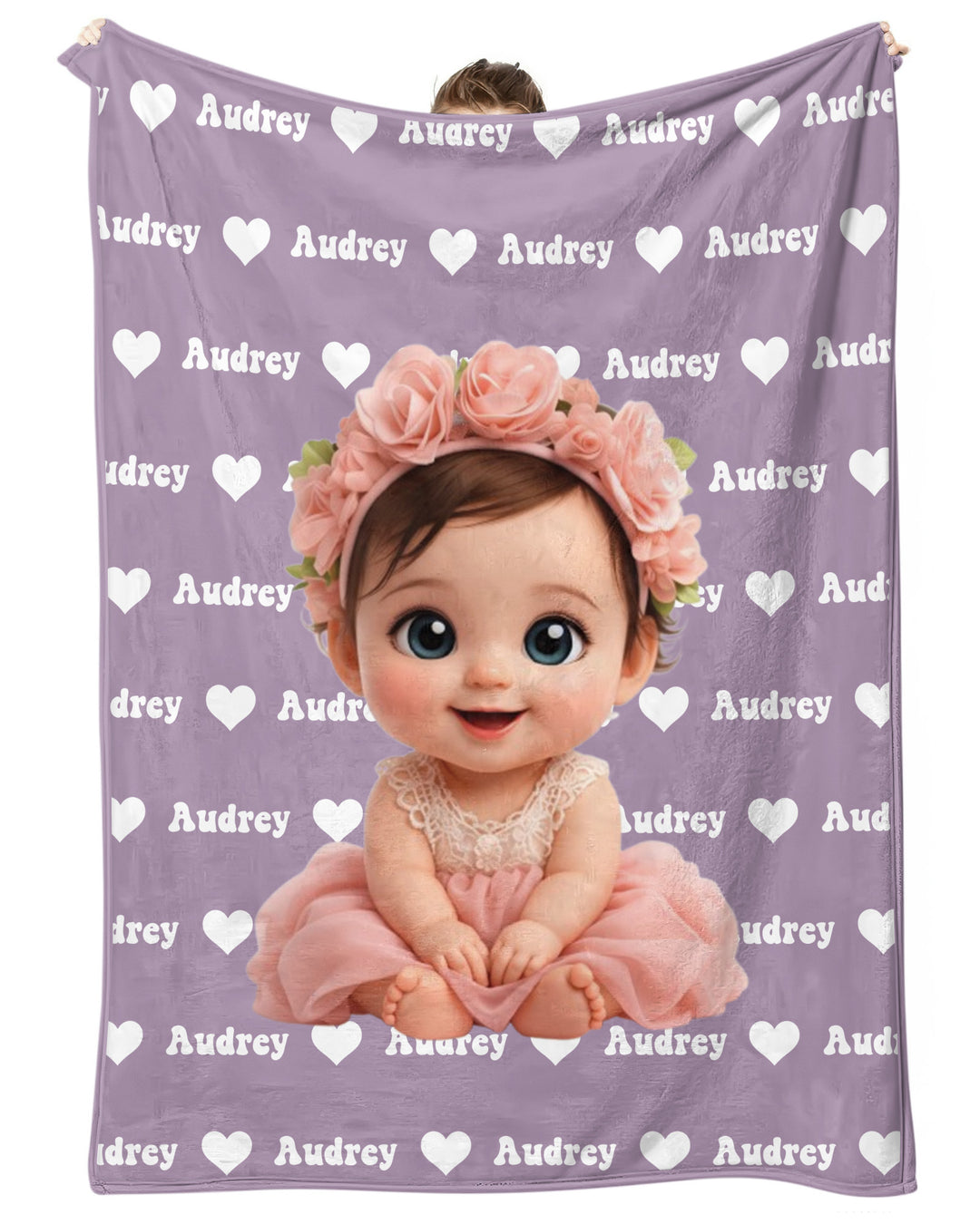 My Mini Portrait Bamboo Blanket