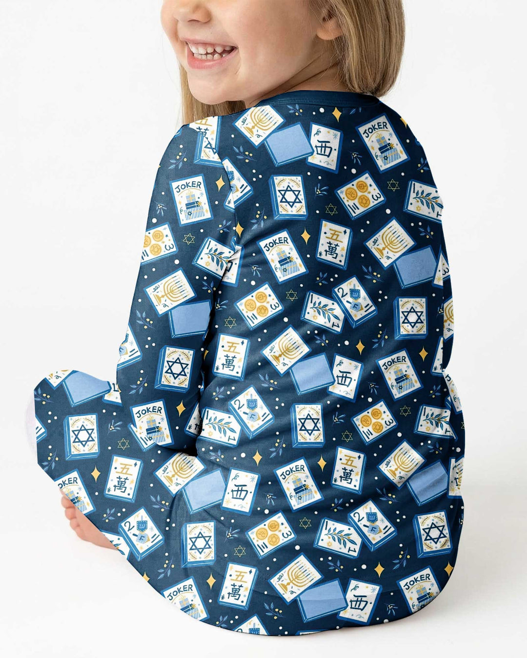 Love And Lights Bamboo Two Piece Long Sleeve Pajama Set