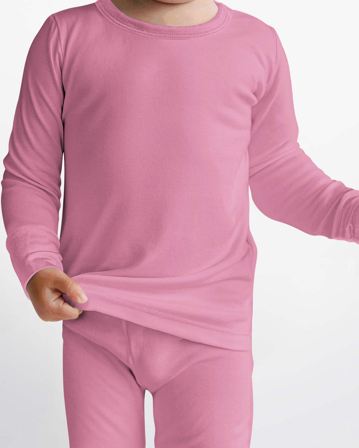 Sweet Pink Bamboo Two Piece Pajama Set