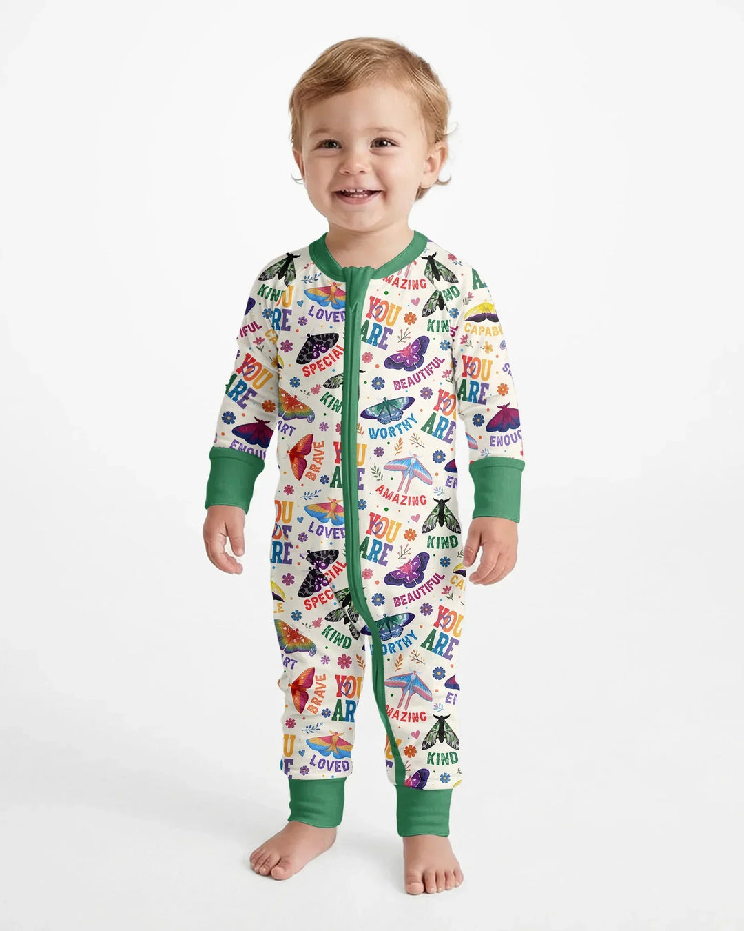 Gerippte Babykleidung mit individuellem Foto - Weich &amp; Skizzenhaft