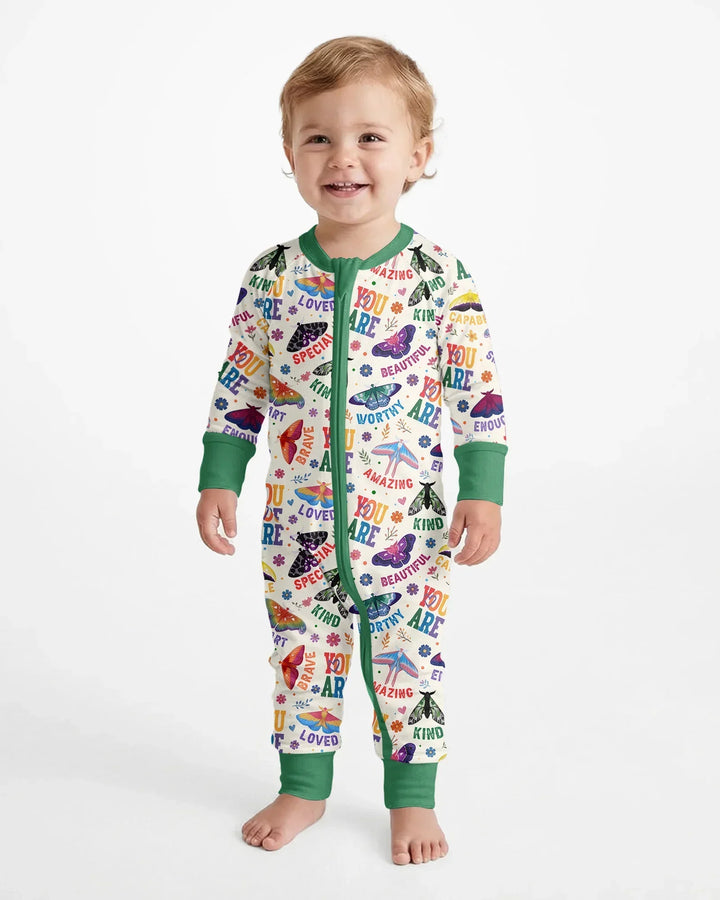 Gerippte Babykleidung mit individuellem Foto - Weich &amp; Skizzenhaft