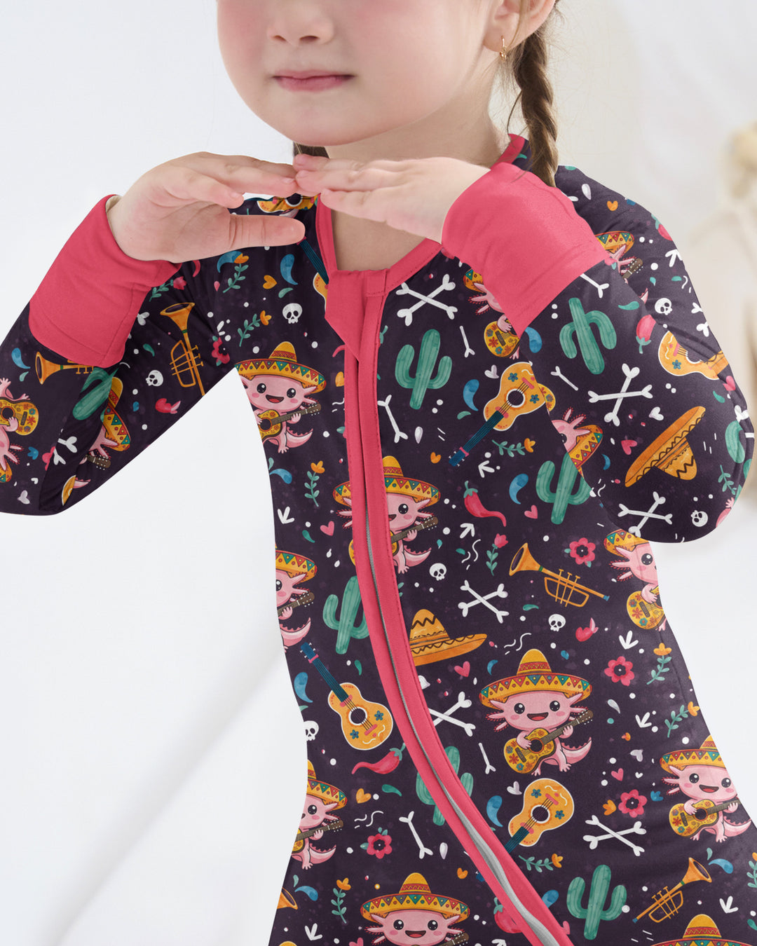 Axolotl Fiesta Bamboo Convertible Zippy