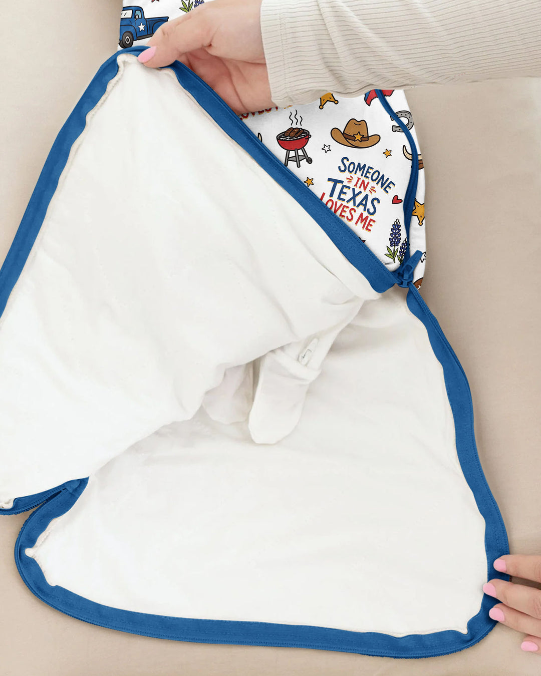 Someone in Texas Loves Me Bamboo Sleep Bag