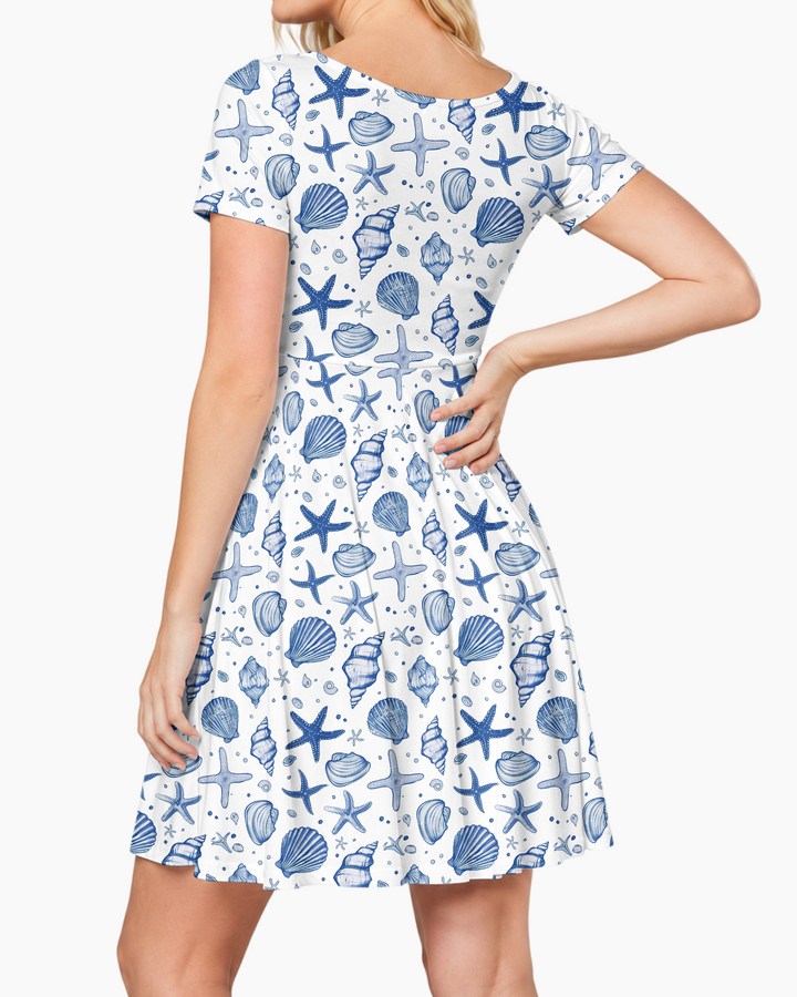 Vorlage Bambus Twirl Kleid