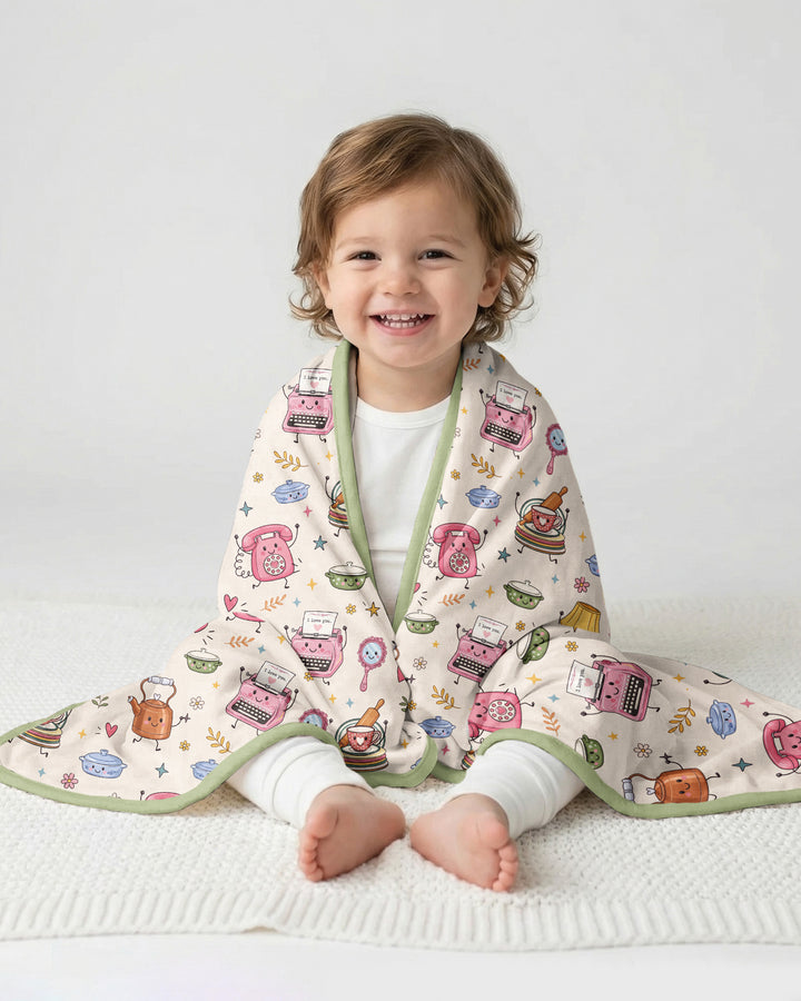 Vorlage Quilt Decke