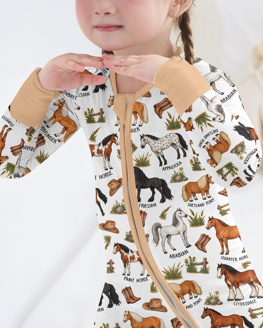Types Of Horses Bamboo Convertible Zippy