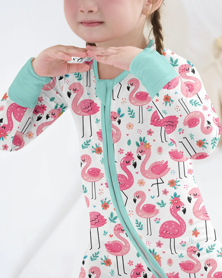 Hello Flamingo Bamboo Convertible Zippy