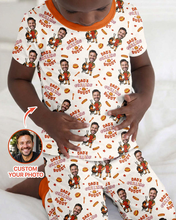 Zweiteiliges, kurzärmliges Pyjama-Set mit Marienkäfern