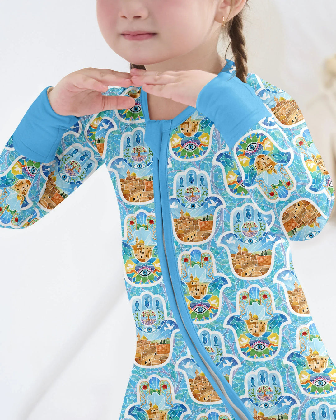 Gerippte Babykleidung mit individuellem Foto - Weich &amp; Skizzenhaft