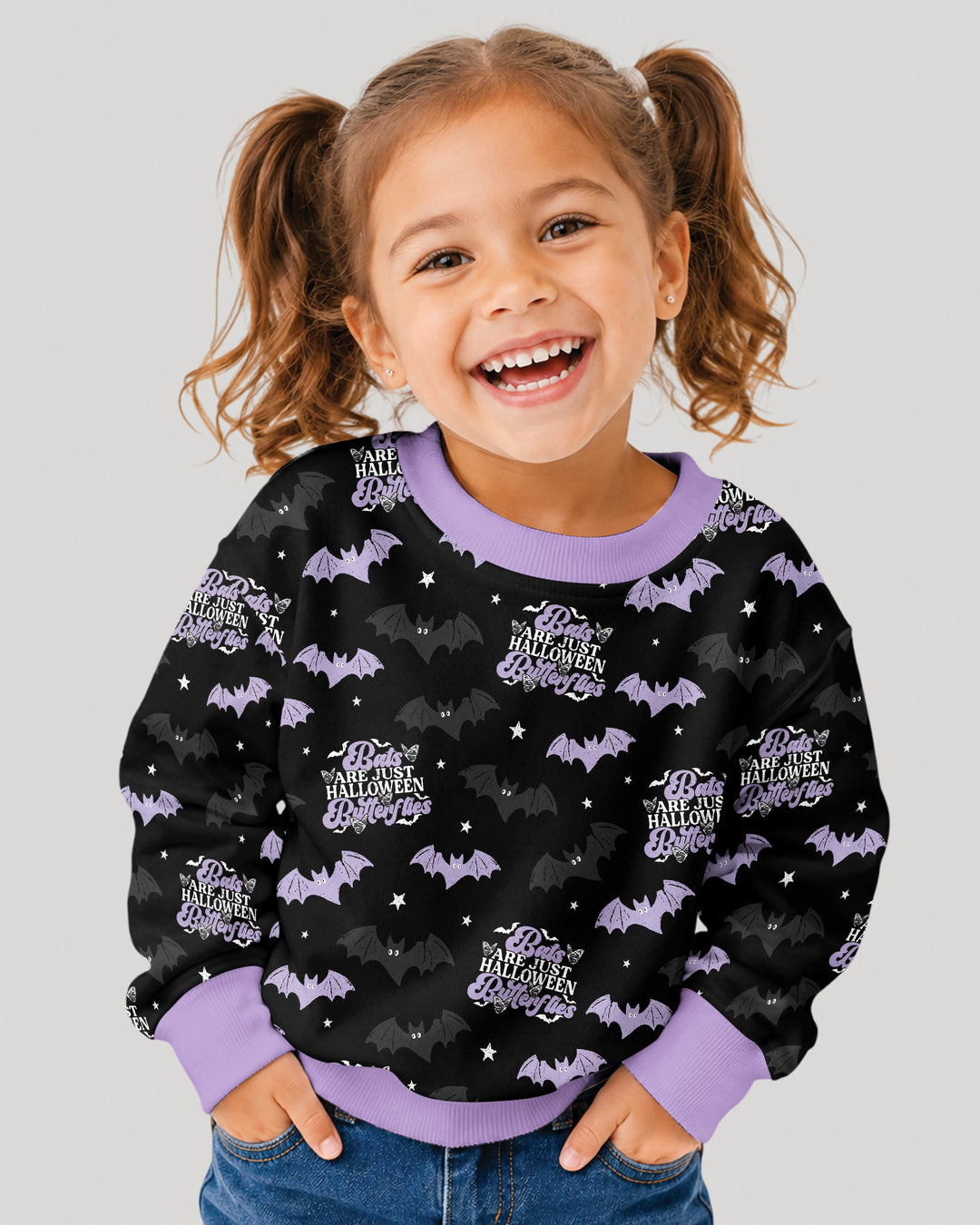 Sweatshirt mit Rundhalsausschnitt aus Bambusfaser