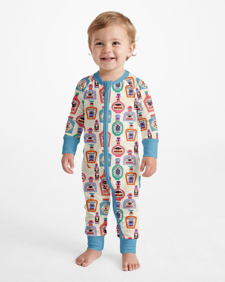 Retro Halloween Potions Bamboo Convertible Zippy