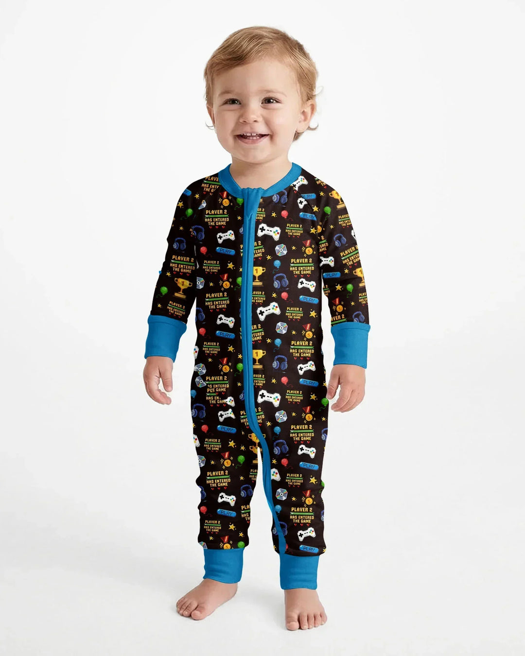 Gerippte Babykleidung mit individuellem Foto - Weich &amp; Skizzenhaft