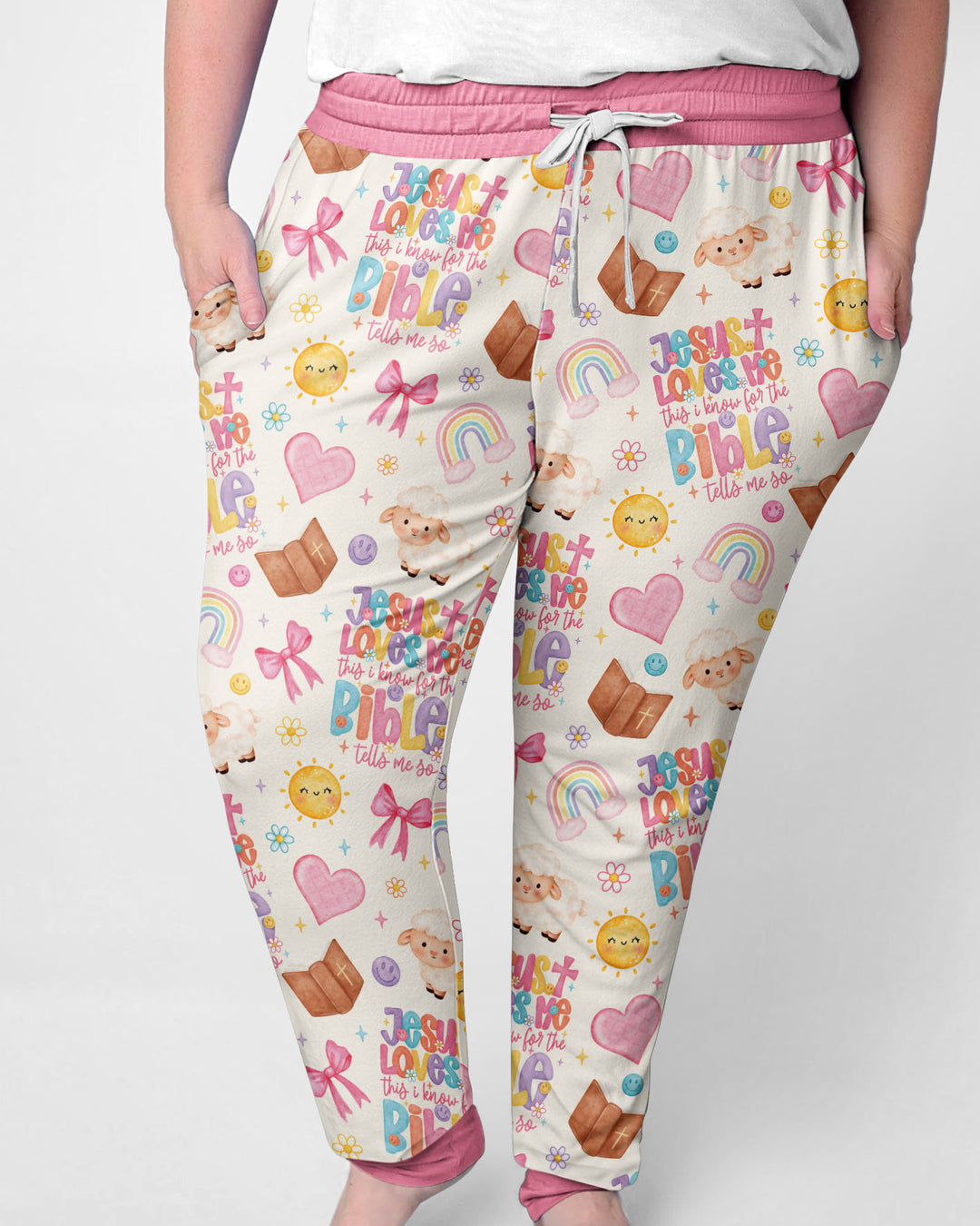 Jesus Loves Me This I Know Bamboo Women Pajama Set