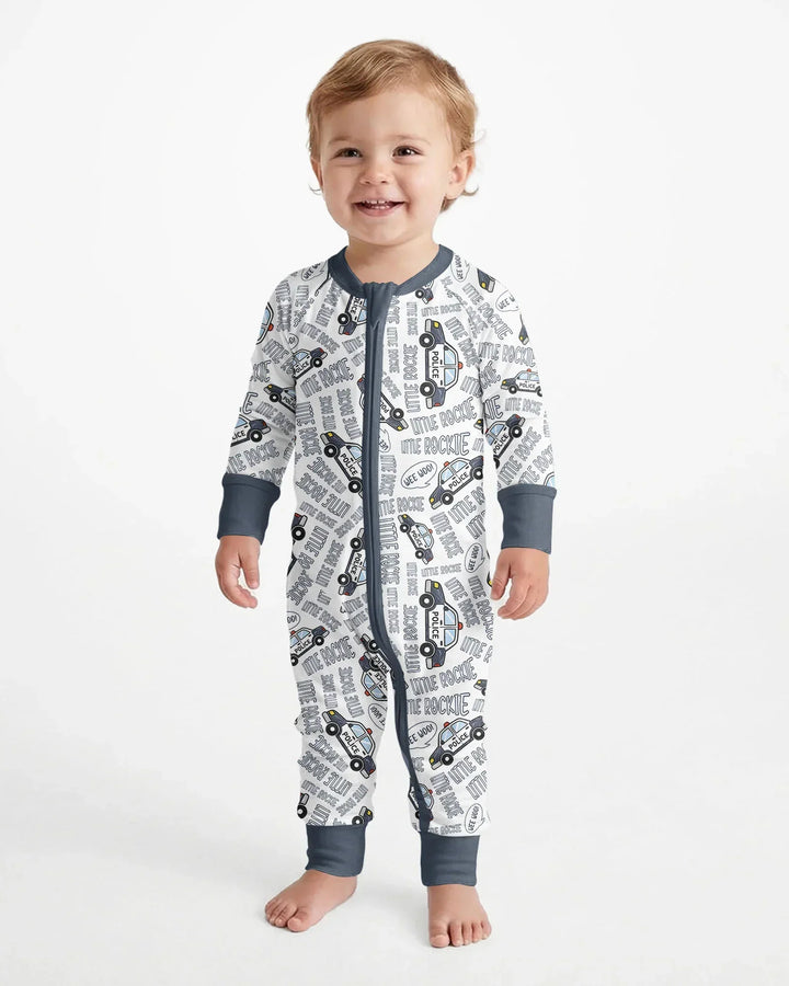Gerippte Babykleidung mit individuellem Foto - Weich &amp; Skizzenhaft