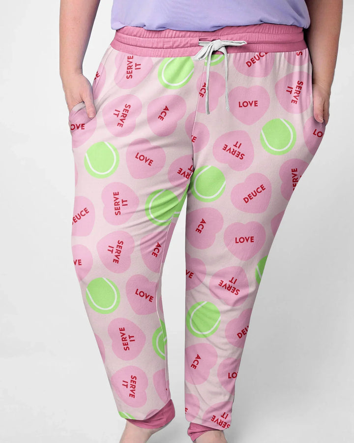 Tennis with Love Bamboo Women Pajama Set