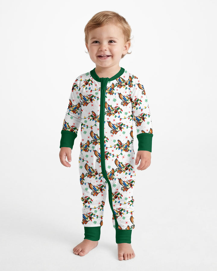 Preppy Christmas Mallard Duck Bamboo Convertible Zippy