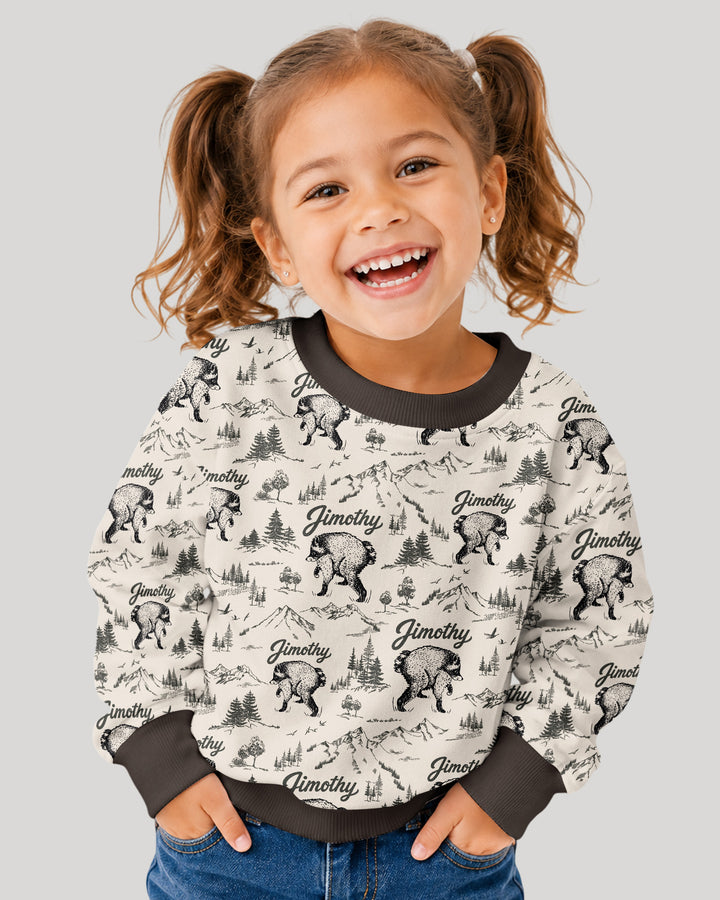Sweatshirt mit Rundhalsausschnitt aus Bambusfaser