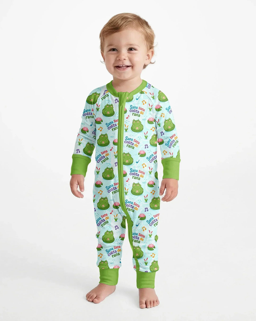 Gerippte Babykleidung mit individuellem Foto - Weich &amp; Skizzenhaft