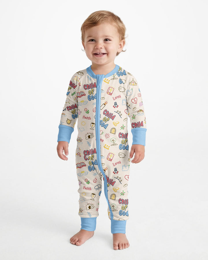 Gerippte Babykleidung mit individuellem Foto - Weich &amp; Skizzenhaft