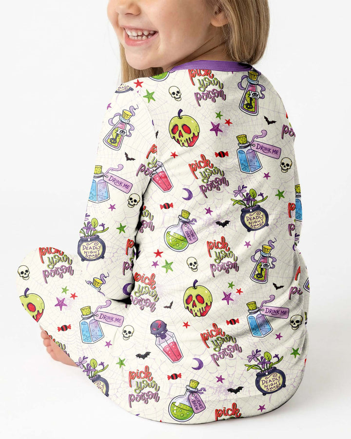 Pick Your Poison Bamboo Two Piece Long Sleeve Pajama Set