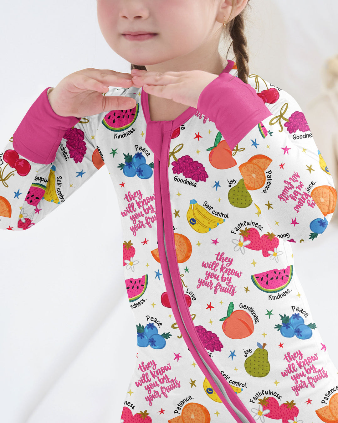They Will Know You By Your Fruits Bamboo Convertible Zippy