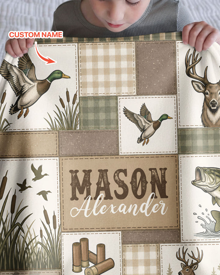Vorlage Quilt Decke
