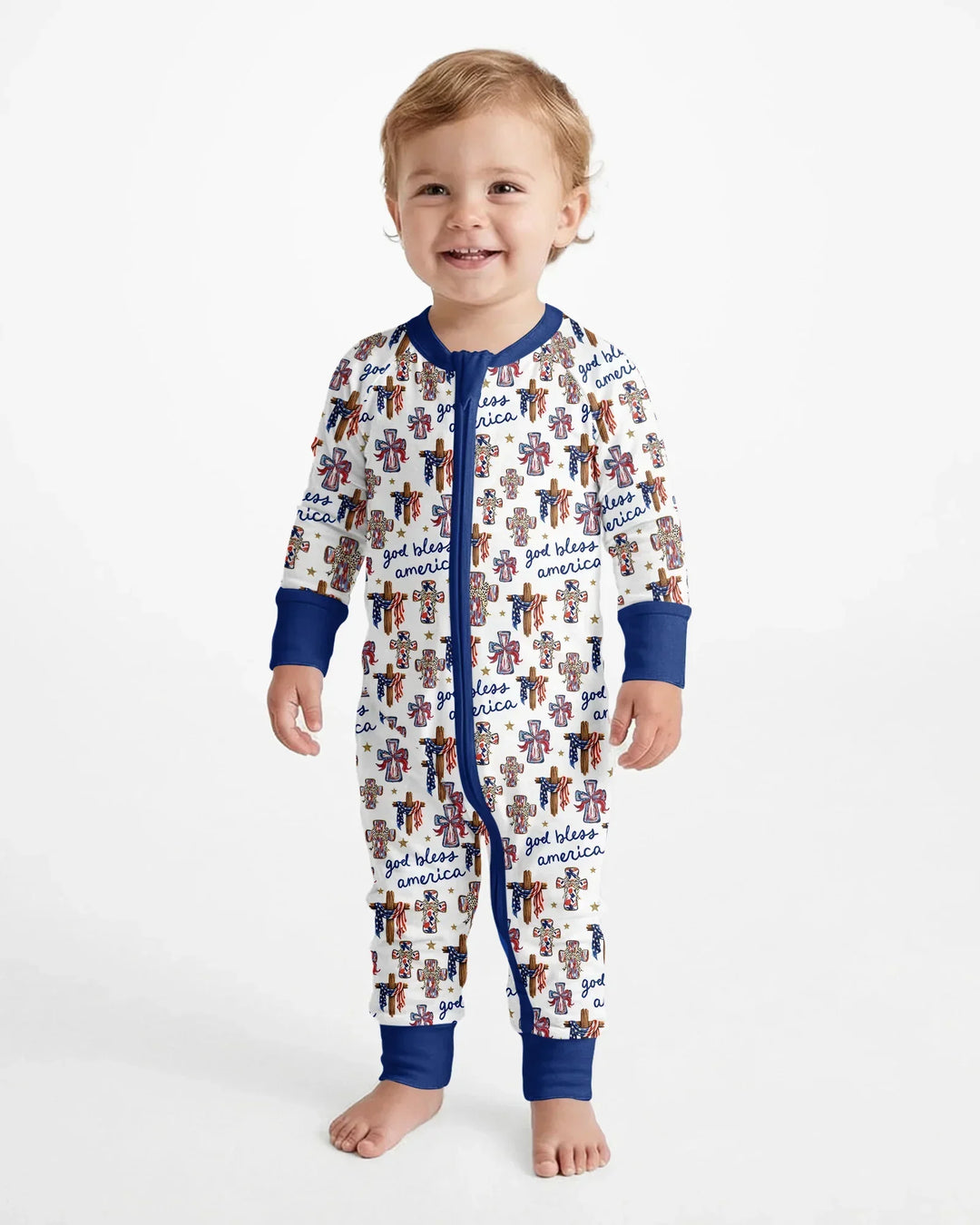 Gerippte Babykleidung mit individuellem Foto - Weich &amp; Skizzenhaft