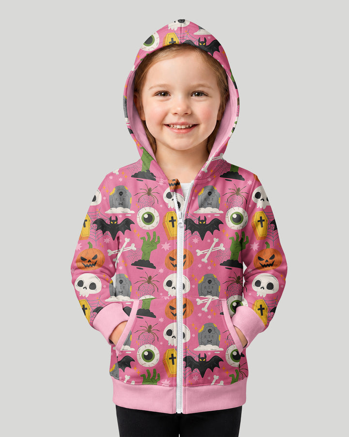 Little Monsters Bamboo Zip Hoodie