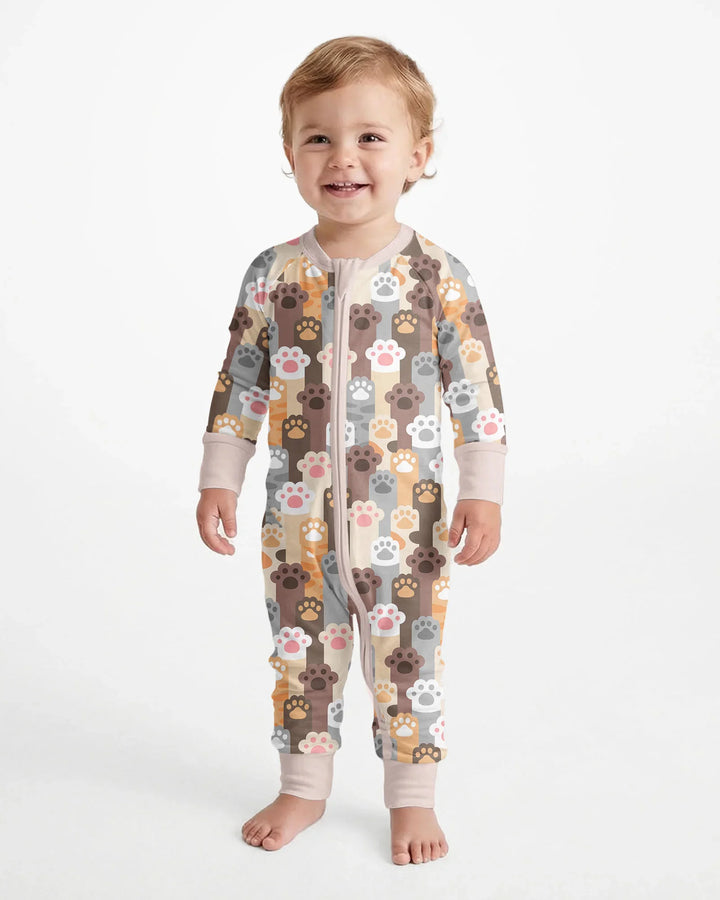 Gerippte Babykleidung mit individuellem Foto - Weich &amp; Skizzenhaft