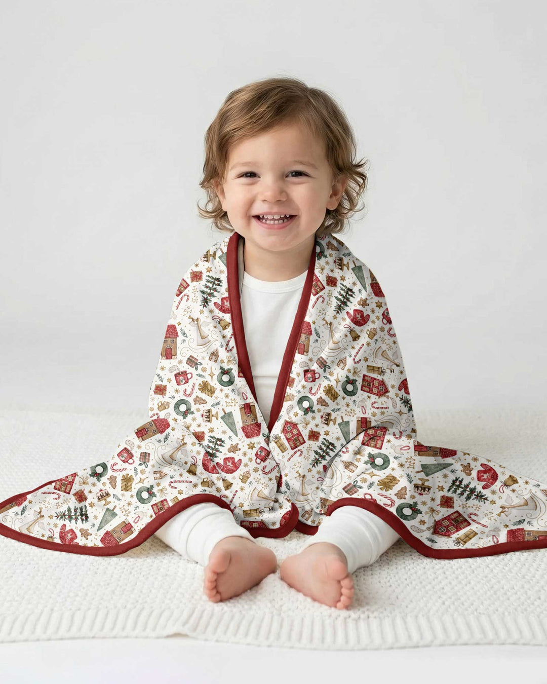 Magical Christmas Story Bamboo Blanket