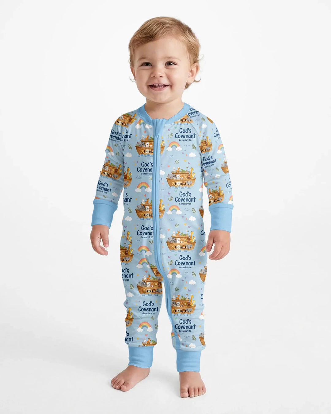 Gerippte Babykleidung mit individuellem Foto - Weich &amp; Skizzenhaft