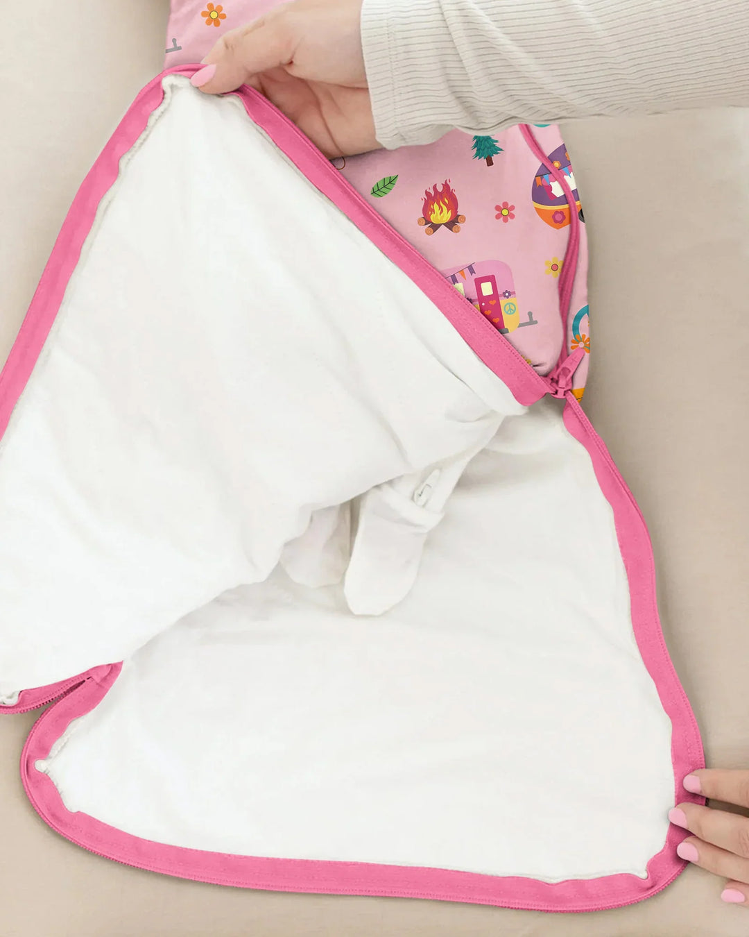 Vorlage für benutzerdefinierten Schlafsack