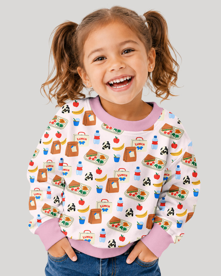 Template Damen-Rundhals-Sweatshirt aus Bambus