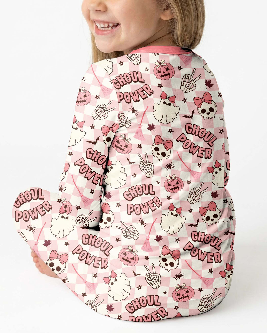 Ghoul Power Bamboo Two Piece Long Sleeve Pajama Set
