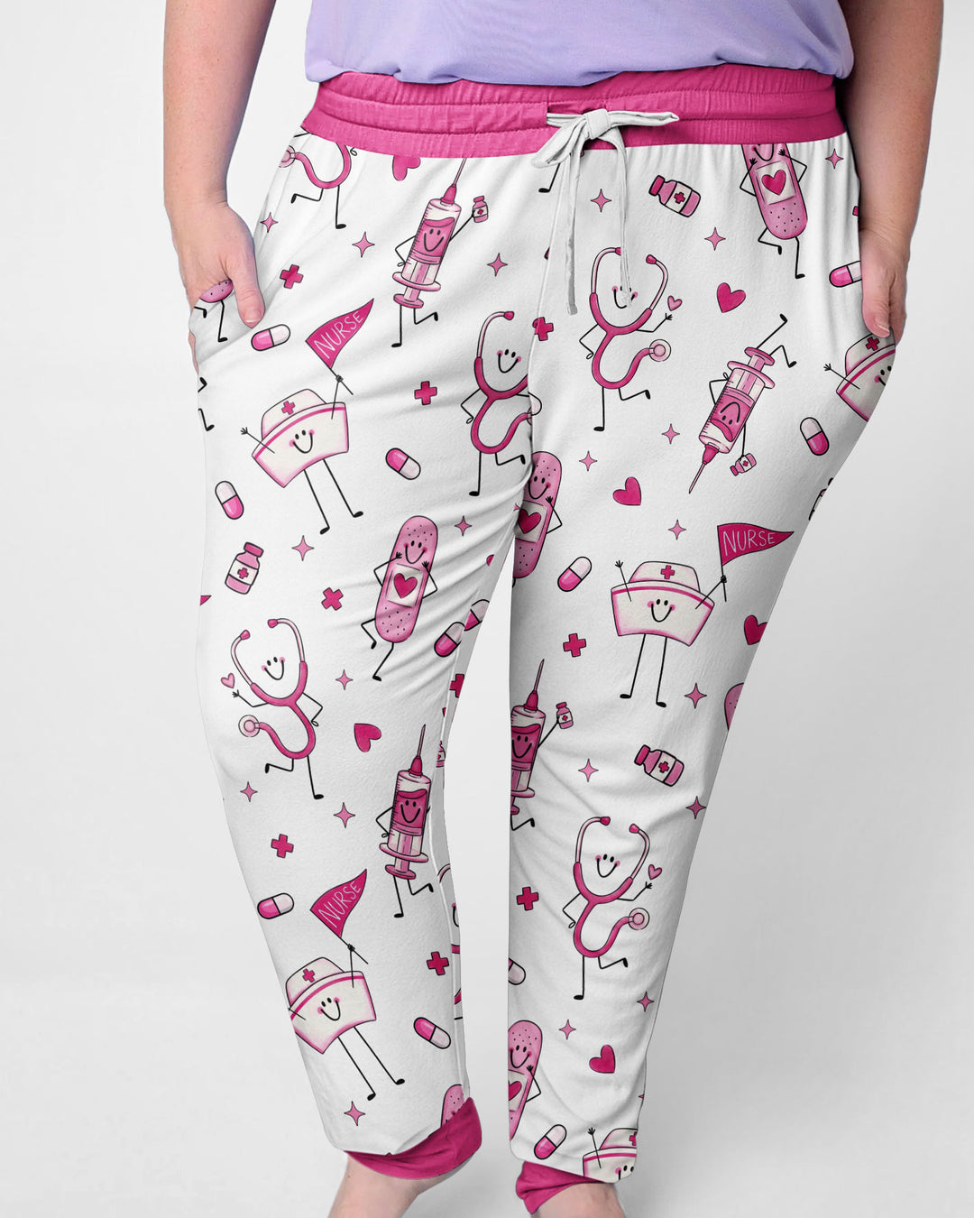 Familien-Pyjama-Set aus Bambus für Damen mit Küsten-Charme