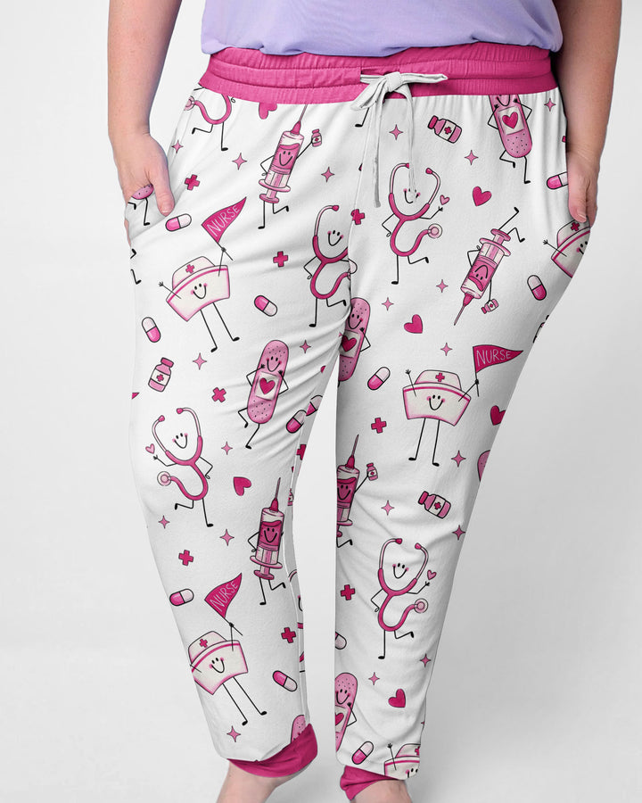 Familien-Pyjama-Set aus Bambus für Damen mit Küsten-Charme
