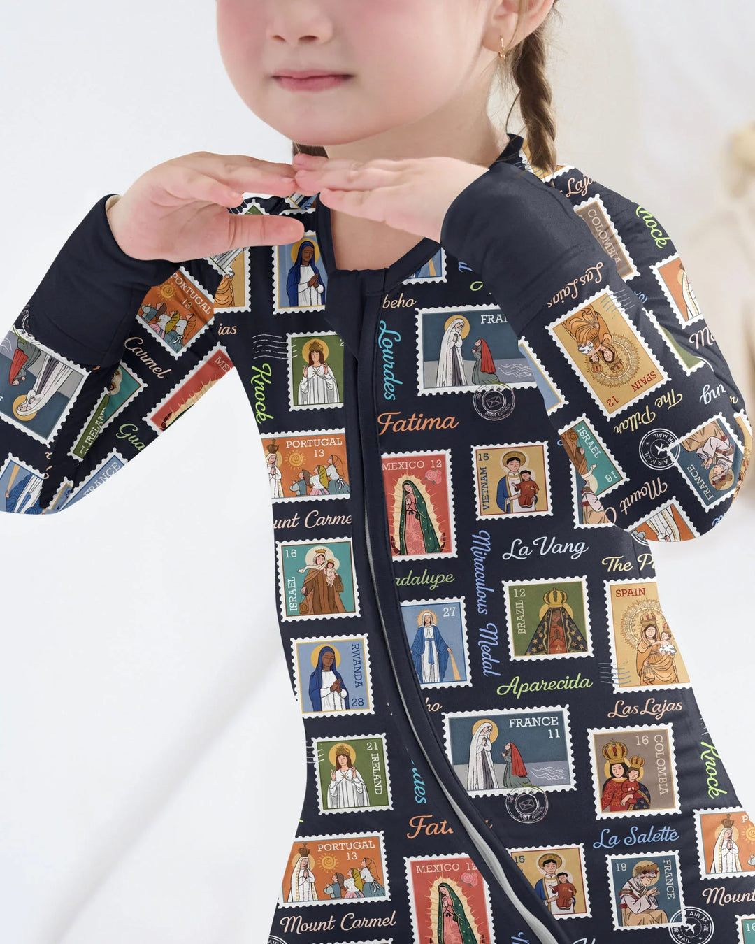 Gerippte Babykleidung mit individuellem Foto - Weich &amp; Skizzenhaft