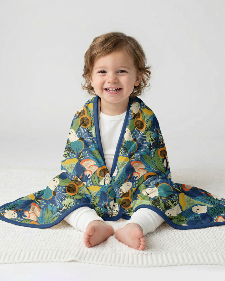 Ghost Forest Bamboo Blanket