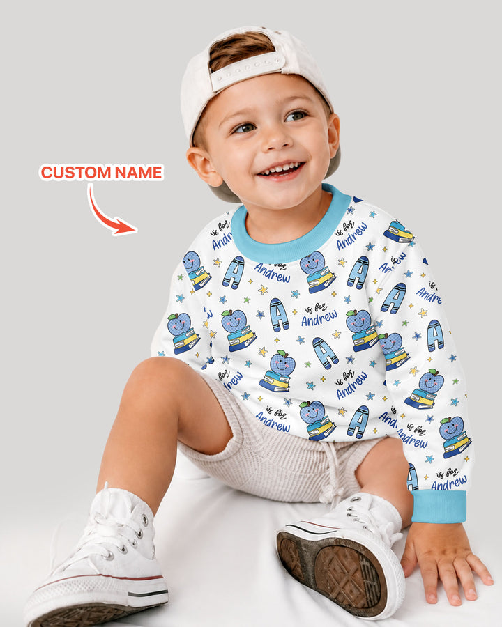 Custom Template Bambus-Rundhals-Sweatshirt