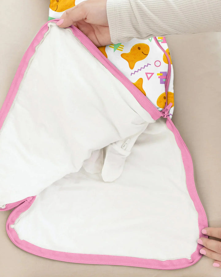 Cheesy Fishies Family Matching Bamboo Sleep Bag
