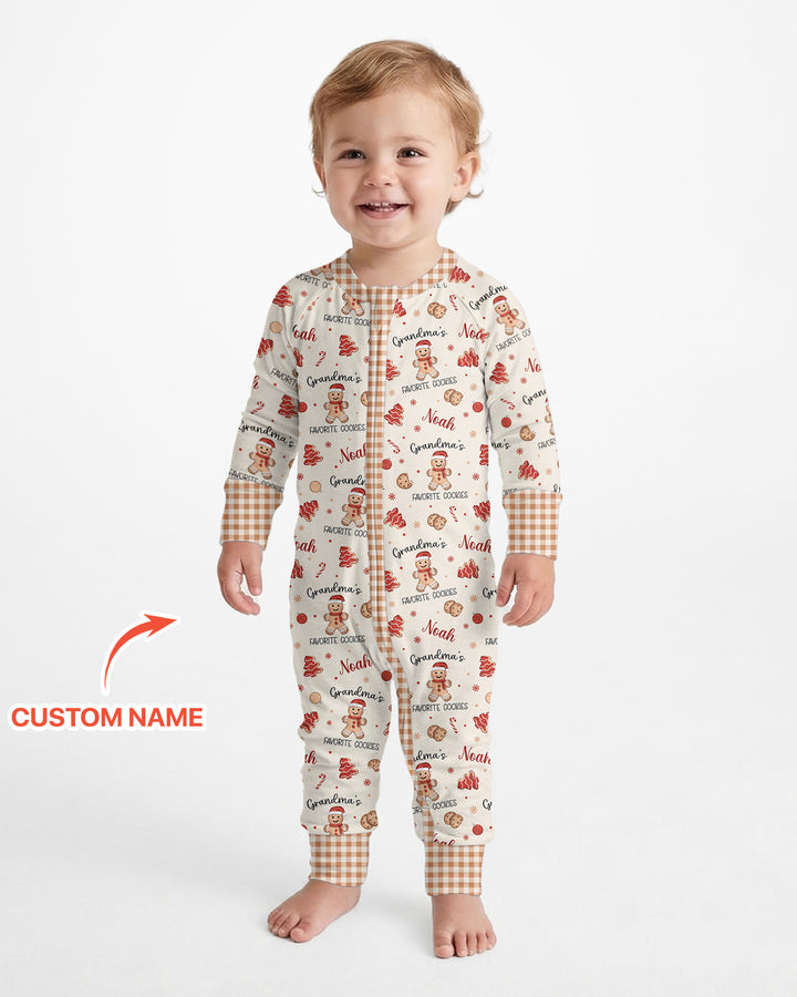 Custom Name Grandma’s Favorite Cookies Bamboo Convertible Zippy