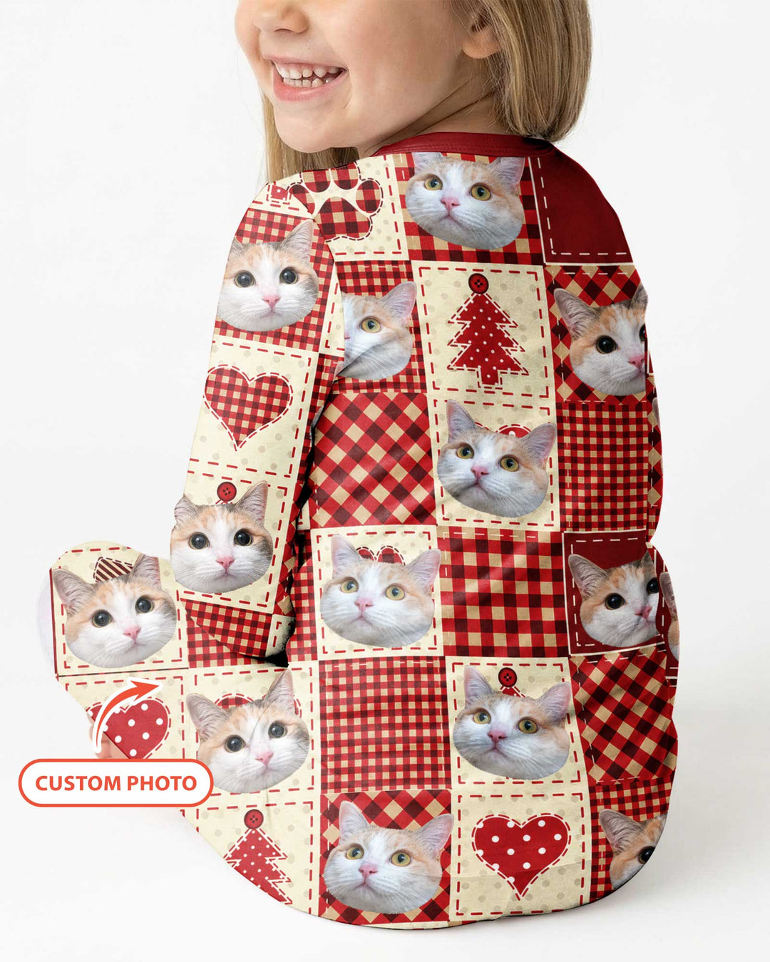 Christmas Ugly Pet Bamboo Two Piece Long Sleeve Pajama Set