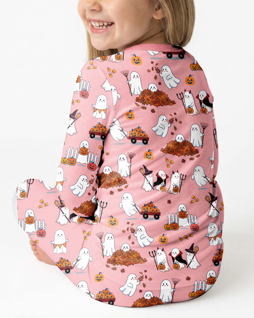 Halloween Town  Bamboo Two Piece Long Sleeve Pajama Set