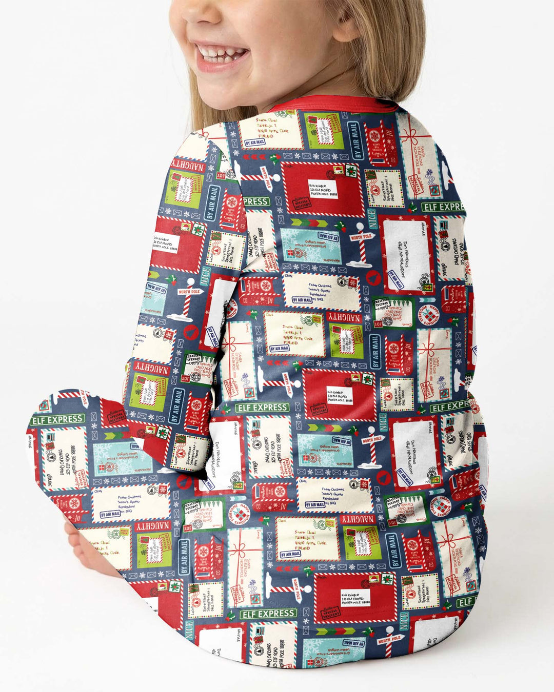 Dear Santa Bamboo Two Piece Long Sleeve Pajama Set