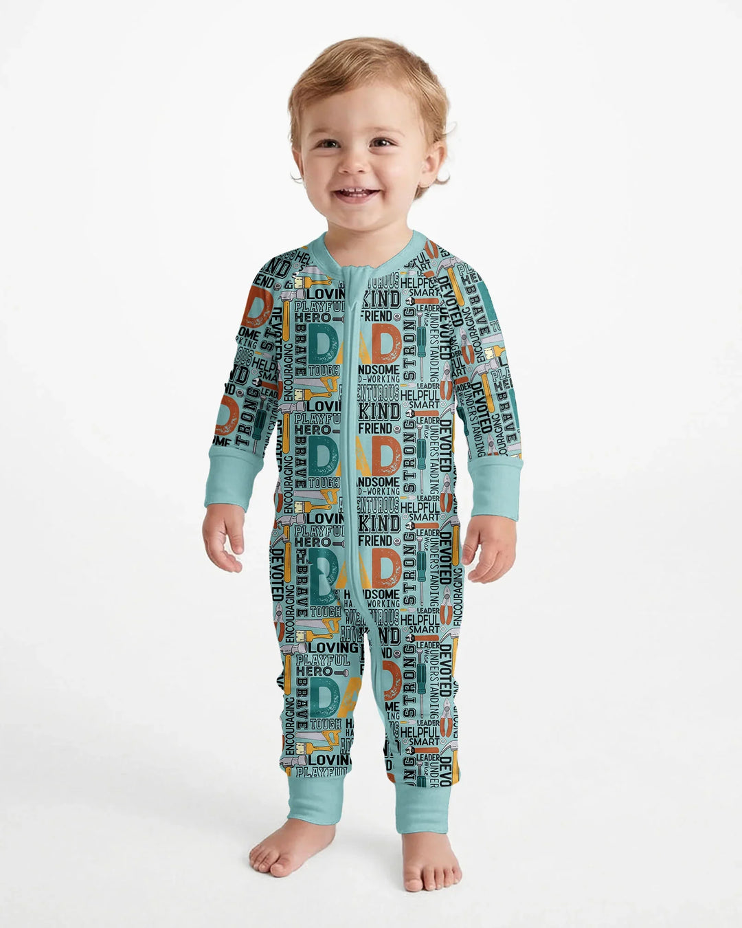 Gerippte Babykleidung mit individuellem Foto - Weich &amp; Skizzenhaft