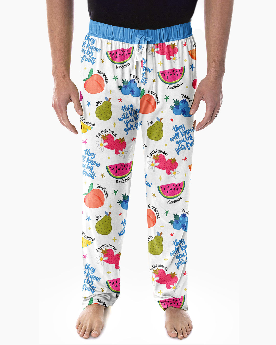 They Will Know You By Your Fruits Bamboo Men's Pajama Set