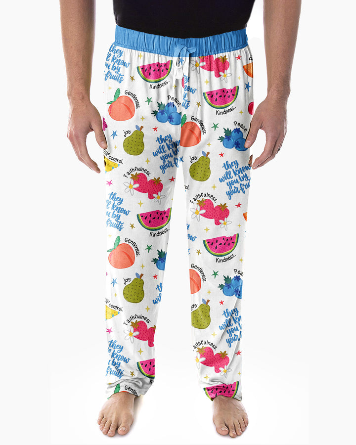 They Will Know You By Your Fruits Bamboo Men's Pajama Set