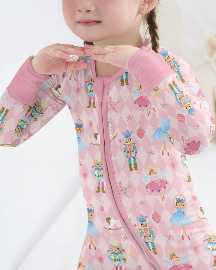 Sorry Can't Nutcracker Season Ballet Christmas Bamboo Convertible Zippy