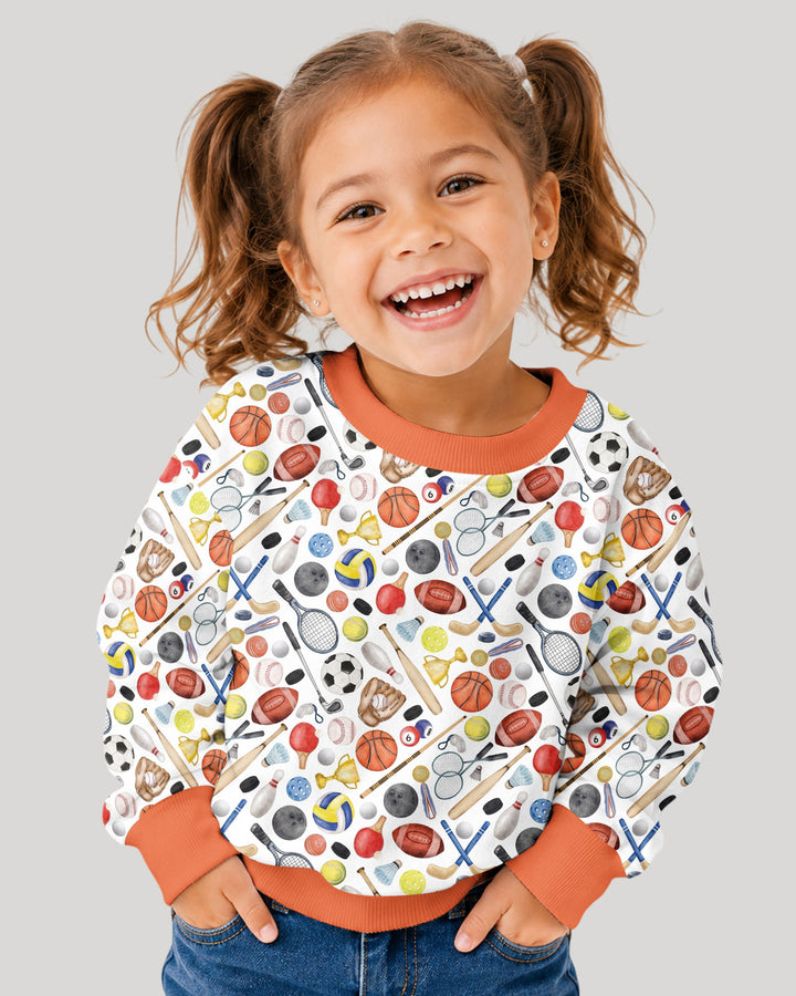 So Much Fun with Sports Bamboo Crewneck Sweatshirt