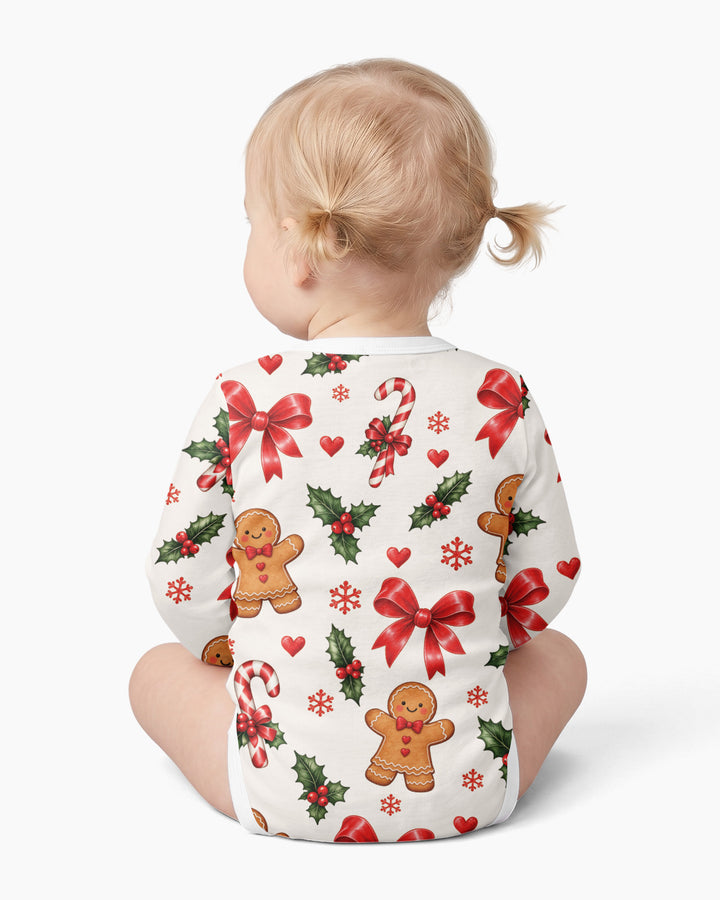 Gingerbread Cuddles Bamboo Bodysuit